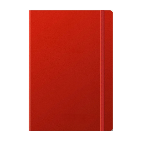 Load image into Gallery viewer, Leuchtturm1917 A5 Medium Hardcover Notebook - Plain / Red
