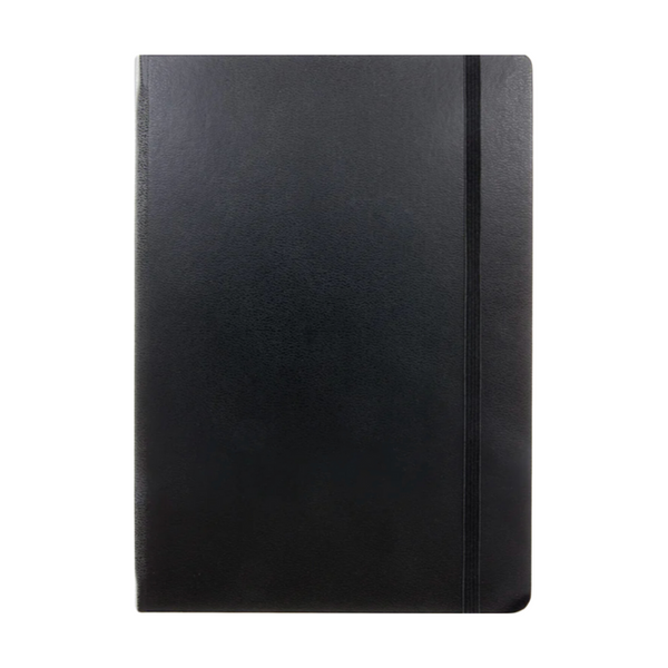 Load image into Gallery viewer, Leuchtturm1917 A5 Medium Hardcover Notebook - Plain / Black
