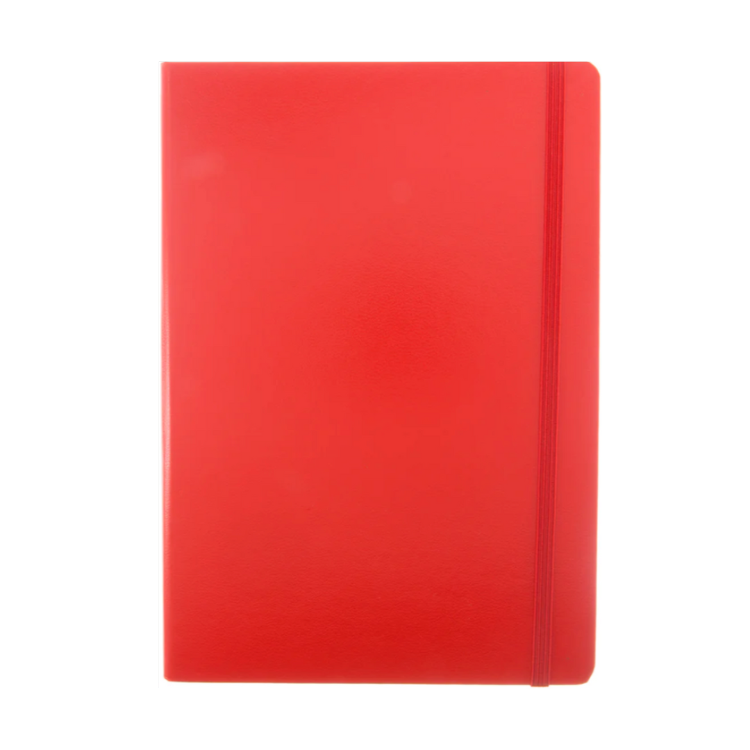 Leuchtturm1917 A5 Medium Hardcover Notebook in Dotted / Red — Leuchtturm1917 notebook — quality writing journal with premium paper, at Cityluxe Singapore stationery store
