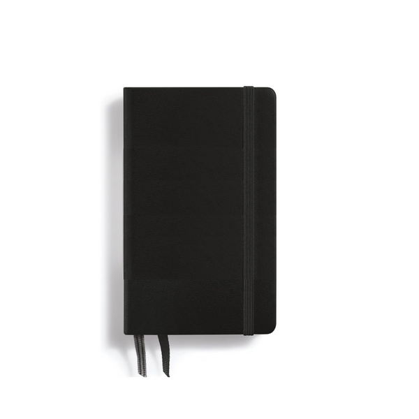 将图片加载到图库查看器，Leuchtturm1917 A6 Pocket Hardcover Notebook - Plain / Black
