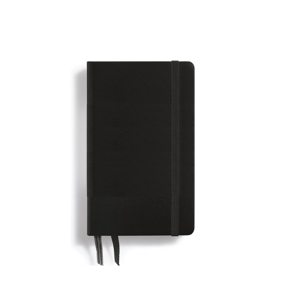 Leuchtturm1917 A6 Pocket Hardcover Notebook in Ruled / Black — Leuchtturm1917 notebook — quality writing journal with premium paper, at Cityluxe Singapore stationery store