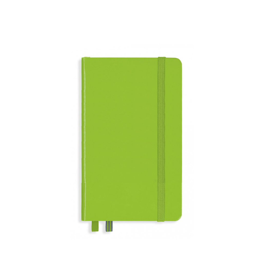 Leuchtturm1917 A6 Pocket Hardcover Notebook in Ruled / Lime — Leuchtturm1917 notebook — quality writing journal with premium paper, at Cityluxe Singapore stationery store