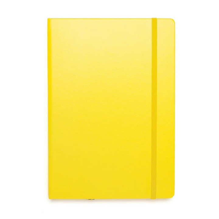 Leuchtturm1917 A5 Medium Hardcover Notebook in Ruled / Lemon — Leuchtturm1917 notebook — quality writing journal with premium paper, at Cityluxe Singapore stationery store