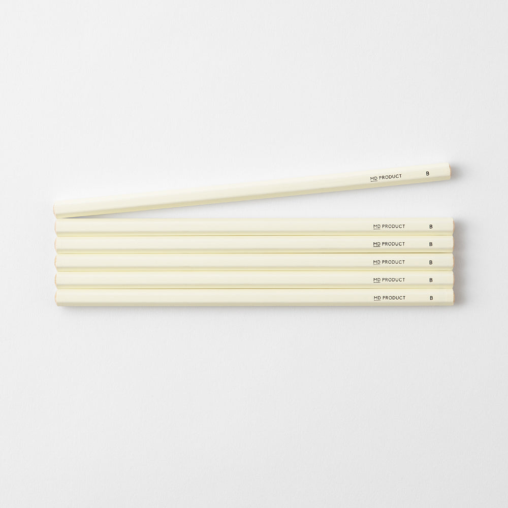 MD Pencil 6 pcs Set <B> — MD Paper pencil — quality graphite writing pencil, at Cityluxe Singapore