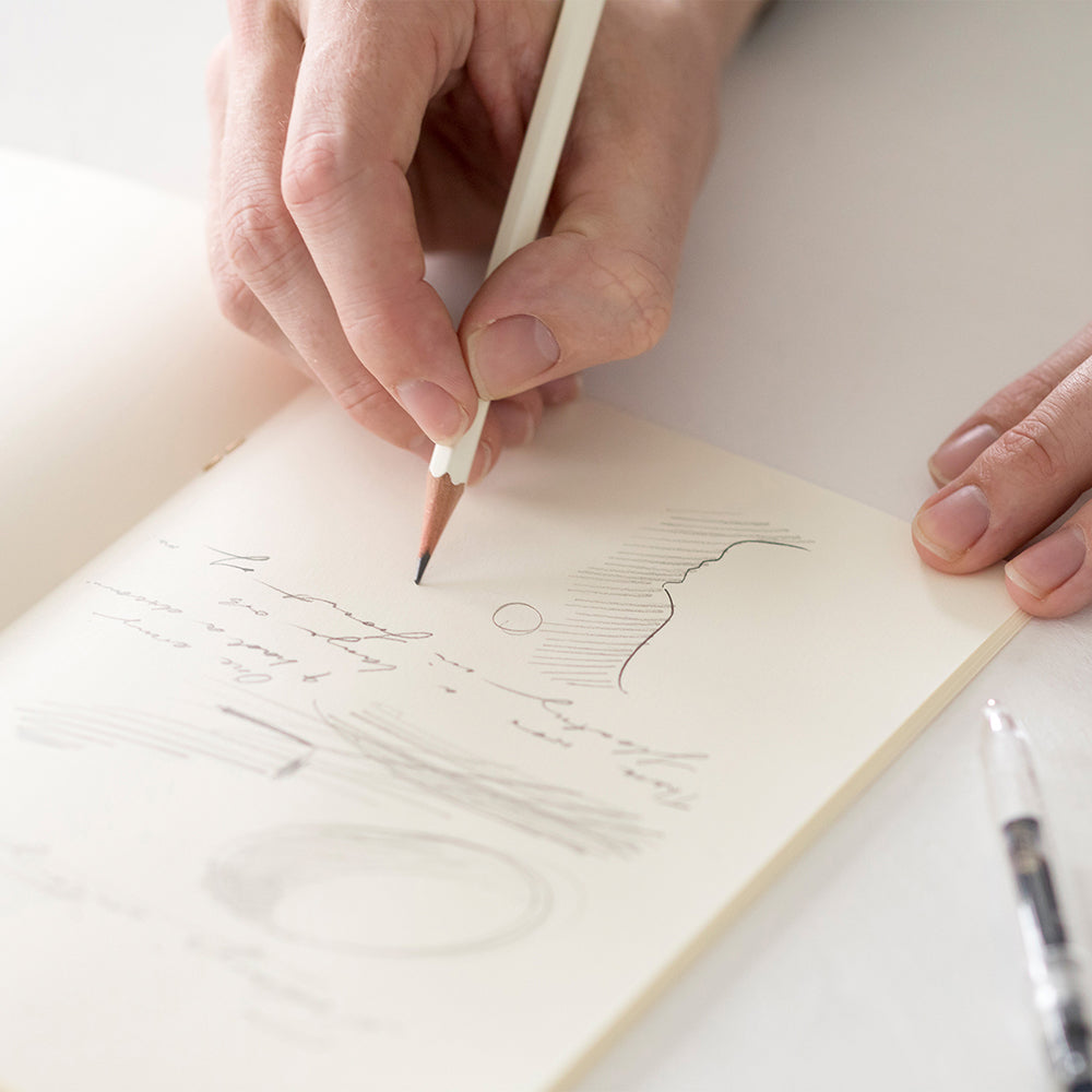 MD Pencil 6 pcs Set <B> — MD Paper pencil — quality graphite writing pencil, at Cityluxe Singapore