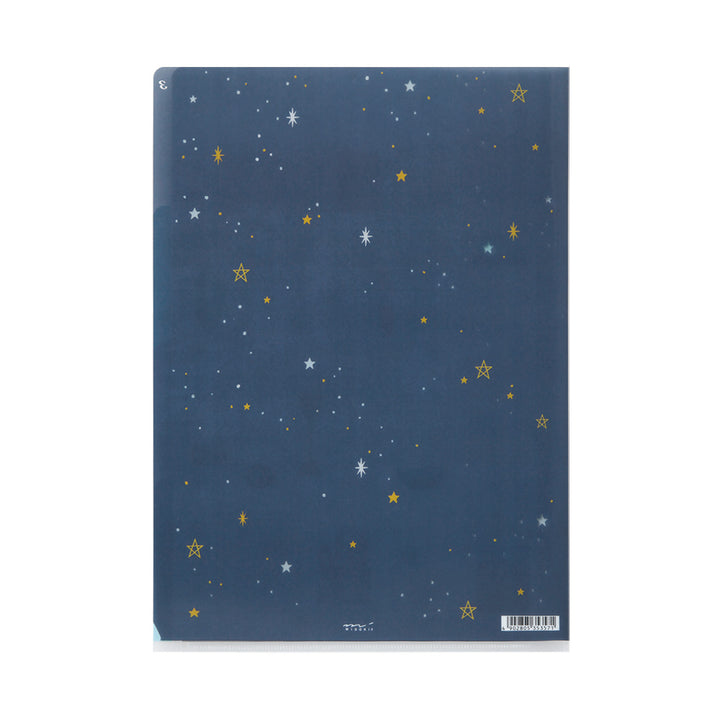 Midori 3 Pockets Clear Folder A4 Science Tools