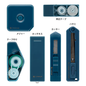 Midori XS Stationery Kit - Navy Blue A