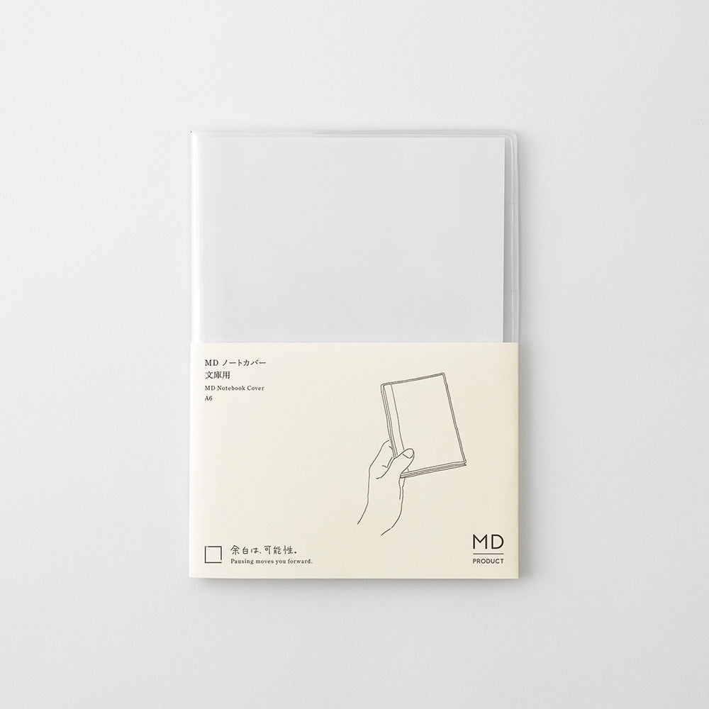 MD Notebook Cover <A6> Clear A