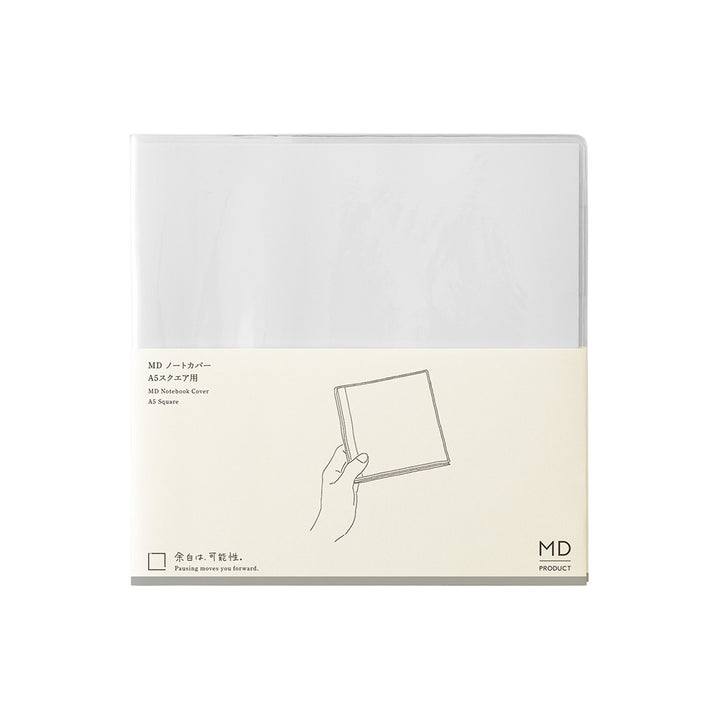MD Notebook Cover <A5 Square> Clear A