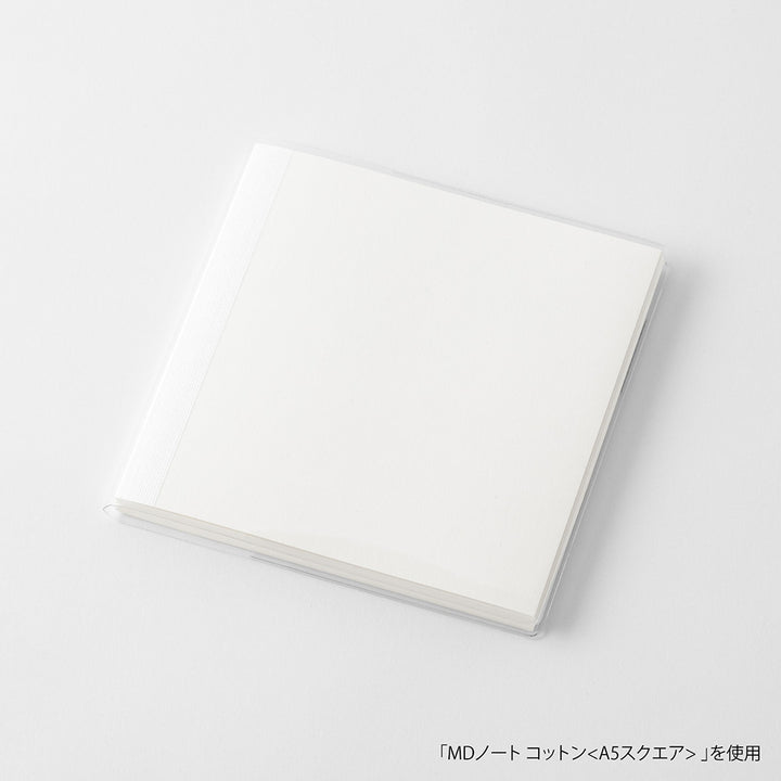 MD Notebook Cover <A5 Square> Clear A