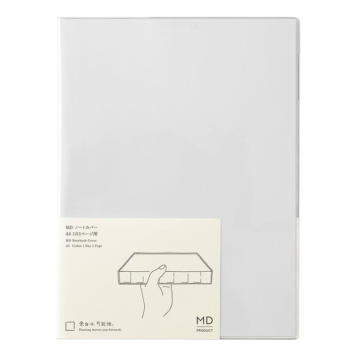 MD Notebook Cover <A5> Codex 1 Day 1 Page Clear A — MD Paper notebook — quality writing journal with premium paper, at Cityluxe Singapore stationery store