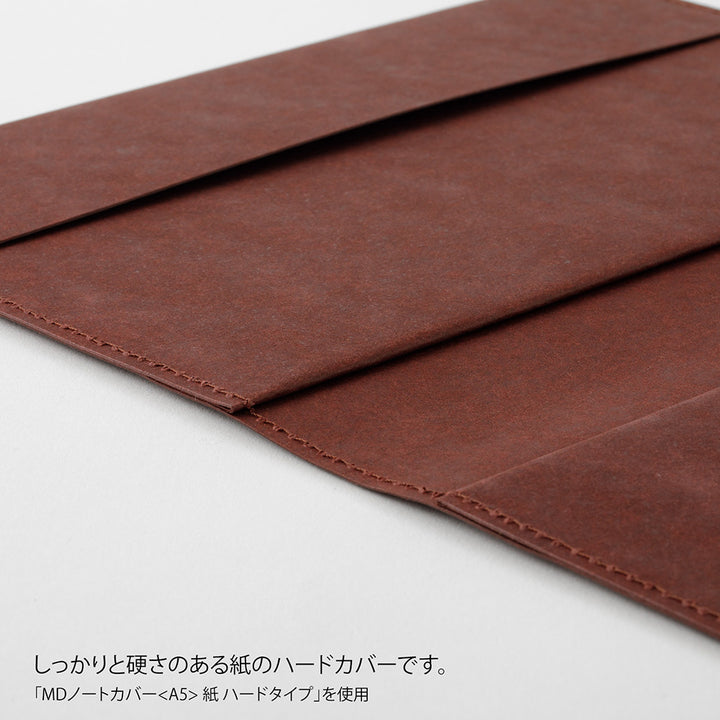 MD Notebook Hard Cover <A5 Square> Paper A — flat lay