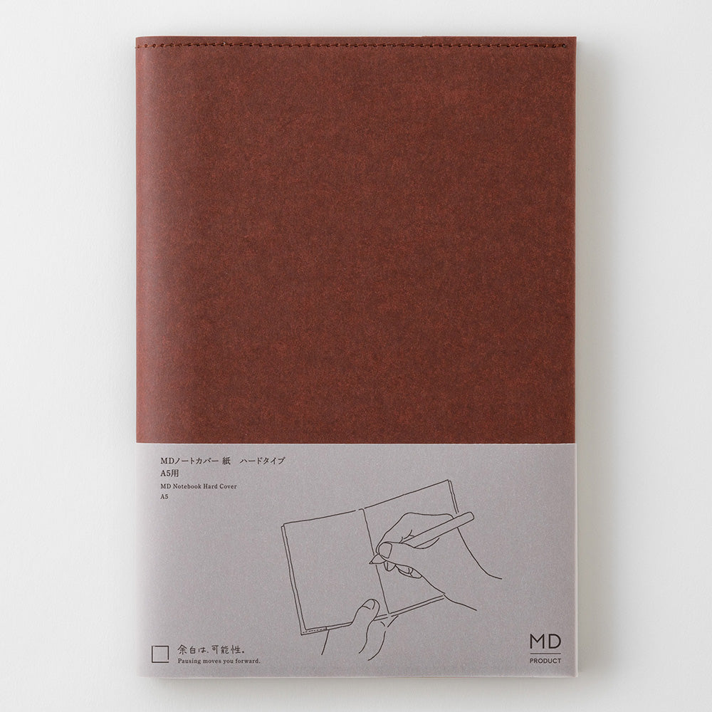 MD Notebook Hard Cover <A5> Paper A — flat lay