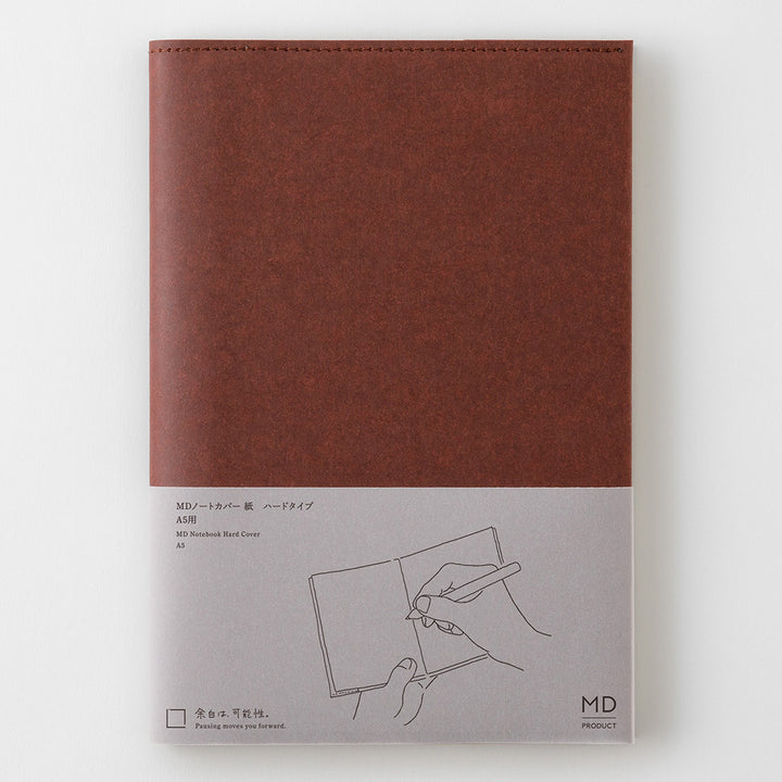 MD Notebook Hard Cover <A5> Paper A — flat lay