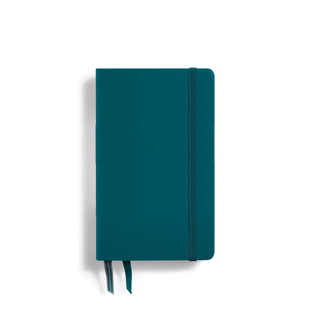 Leuchtturm1917 A6 Pocket Hardcover Notebook in Ruled / Pacific Green — Leuchtturm1917 notebook — quality writing journal with premium paper, at Cityluxe Singapore stationery store