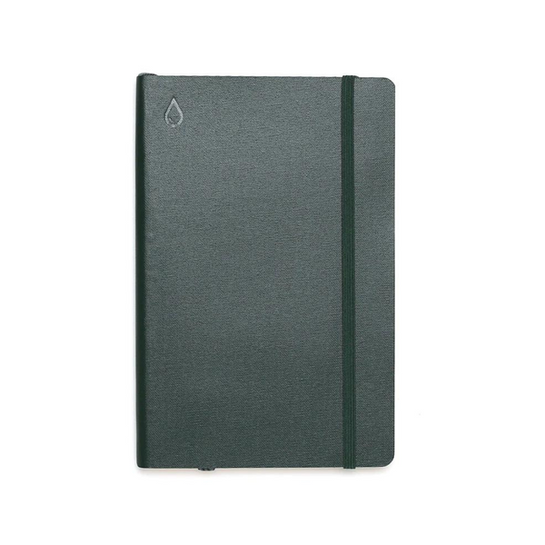 이미지를 갤러리 뷰어에 로드 , Leuchtturm1917 B6+ Outlines Paperback Weatherproof Flexcover Notebook - Dotted / Walden Green
