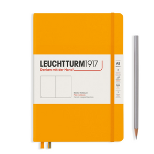 Leuchtturm1917 A5 Medium Hardcover Notebook - Plain / Rising Sun