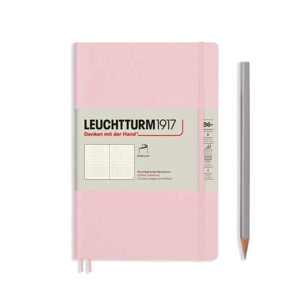 Load image into Gallery viewer, Leuchtturm1917 B6+ Softcover Notebook - Dotted / Powder
