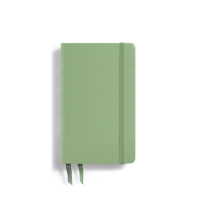 Leuchtturm1917 A6 Pocket Hardcover Notebook in Ruled / Sage — Leuchtturm1917 notebook — quality writing journal with premium paper, at Cityluxe Singapore stationery store