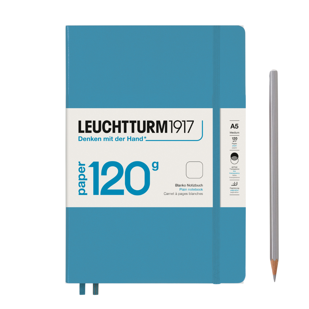 Leuchtturm1917 120G Edition ノート ノルディック ブルー 無地