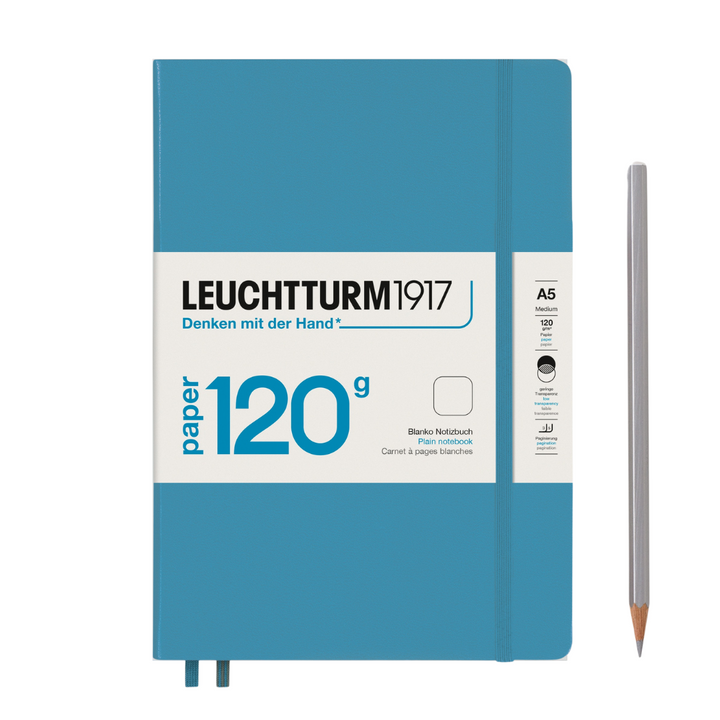 Leuchtturm1917 120G Edition ノート ノルディック ブルー 無地