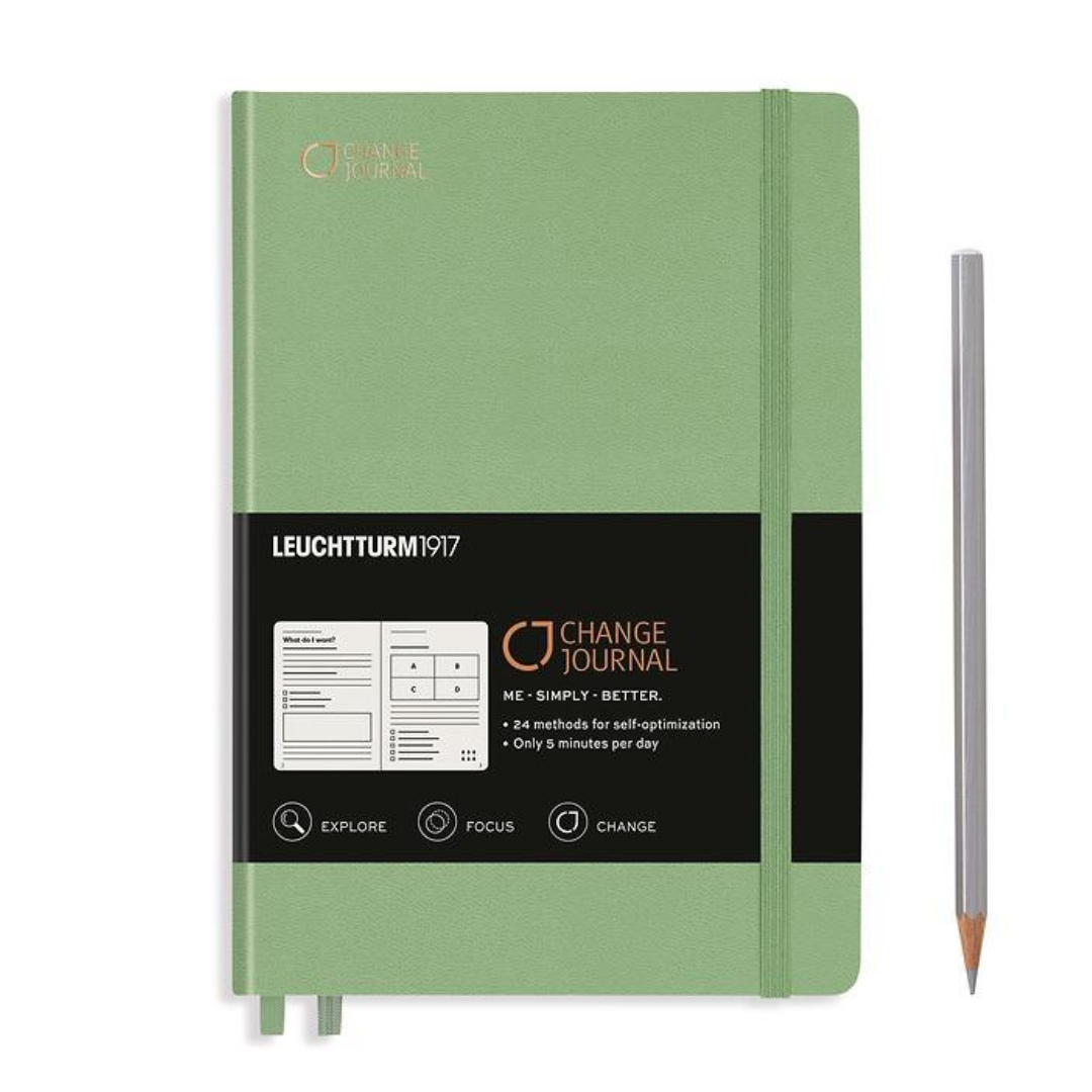 Leuchtturm1917 Change Journal A5 Hardcover Notebook - Sage