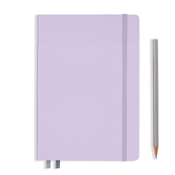 将图片加载到图库查看器，Leuchtturm1917 A5 Medium Hardcover Notebook - Plain / Lilac
