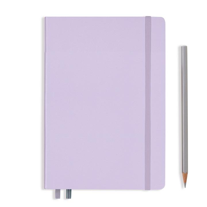 Leuchtturm1917 A5 Medium Hardcover Notebook in Dotted / Lilac — Leuchtturm1917 notebook — quality writing journal with premium paper, at Cityluxe Singapore stationery store