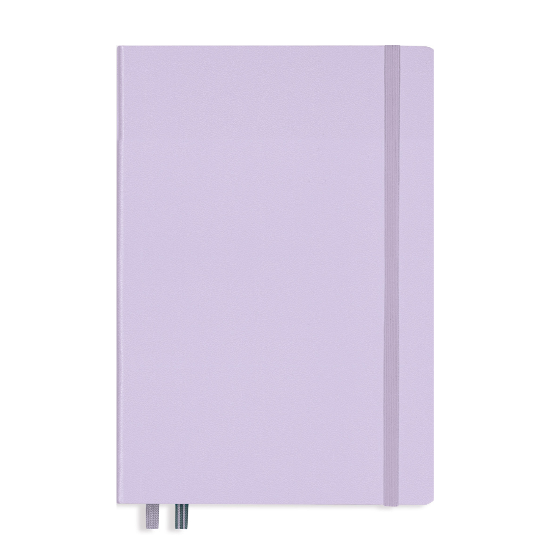 Leuchtturm1917 A5 Medium Hardcover Notebook in Ruled / Lilac — Leuchtturm1917 notebook — quality writing journal with premium paper, at Cityluxe Singapore stationery store