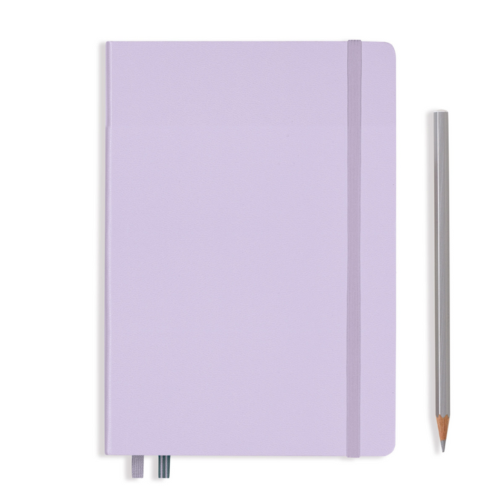 Leuchtturm1917 A5 Medium Hardcover Notebook in Ruled / Lilac — Leuchtturm1917 notebook — quality writing journal with premium paper, at Cityluxe Singapore stationery store