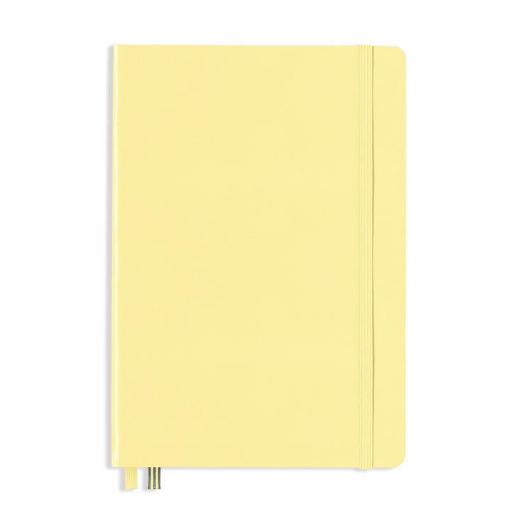 Leuchtturm1917 A5 Medium Hardcover Notebook in Plain / Vanilla — Leuchtturm1917 notebook — quality writing journal with premium paper, at Cityluxe Singapore stationery store