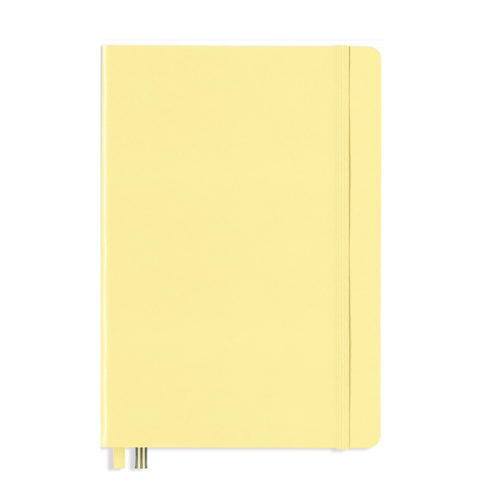 Leuchtturm1917 A5 Medium Hardcover Notebook in Ruled / Vanilla — Leuchtturm1917 notebook — quality writing journal with premium paper, at Cityluxe Singapore stationery store