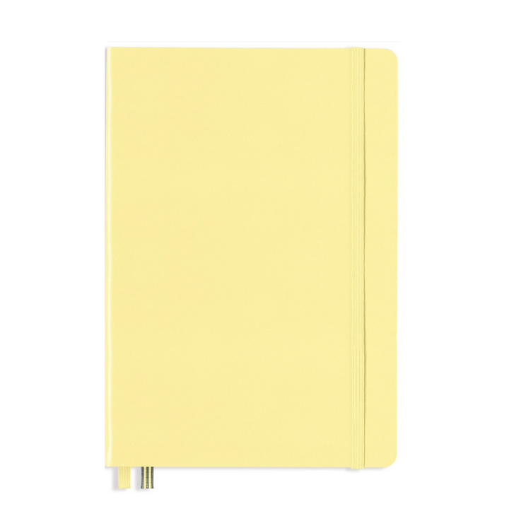 Leuchtturm1917 A5 Medium Hardcover Notebook in Ruled / Vanilla — Leuchtturm1917 notebook — quality writing journal with premium paper, at Cityluxe Singapore stationery store