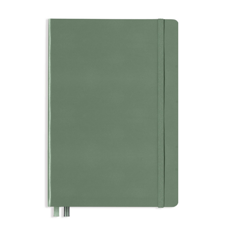Leuchtturm1917 A5 Medium Hardcover Notebook in Plain / Olive — Leuchtturm1917 notebook — quality writing journal with premium paper, at Cityluxe Singapore stationery store