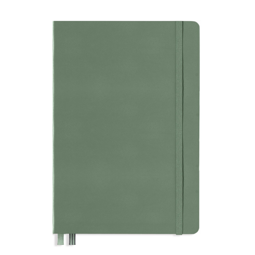 Leuchtturm1917 A5 Medium Hardcover Notebook in Dotted / Olive — Leuchtturm1917 notebook — quality writing journal with premium paper, at Cityluxe Singapore stationery store