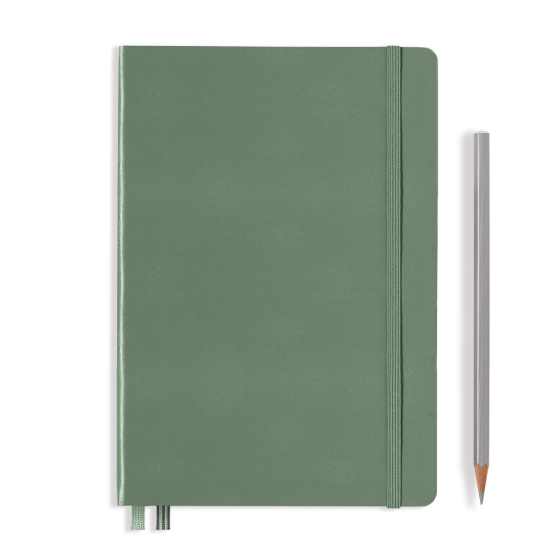 Leuchtturm1917 A5 Medium Hardcover Notebook - Ruled / Olive