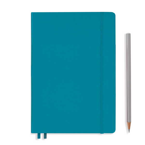Load image into Gallery viewer, Leuchtturm1917 A5 Medium Hardcover Notebook - Dotted / Ocean
