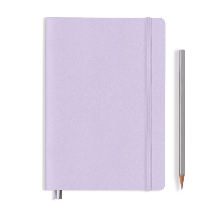Leuchtturm1917 A5 Medium Softcover Notebook in Dotted / Lilac — Leuchtturm1917 notebook — quality writing journal with premium paper, at Cityluxe Singapore stationery store