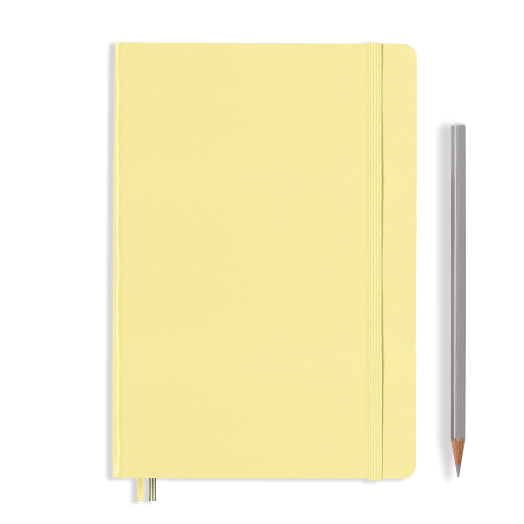 Leuchtturm1917 A5 Medium Softcover Notebook in Dotted / Vanilla — Leuchtturm1917 notebook — quality writing journal with premium paper, at Cityluxe Singapore stationery store