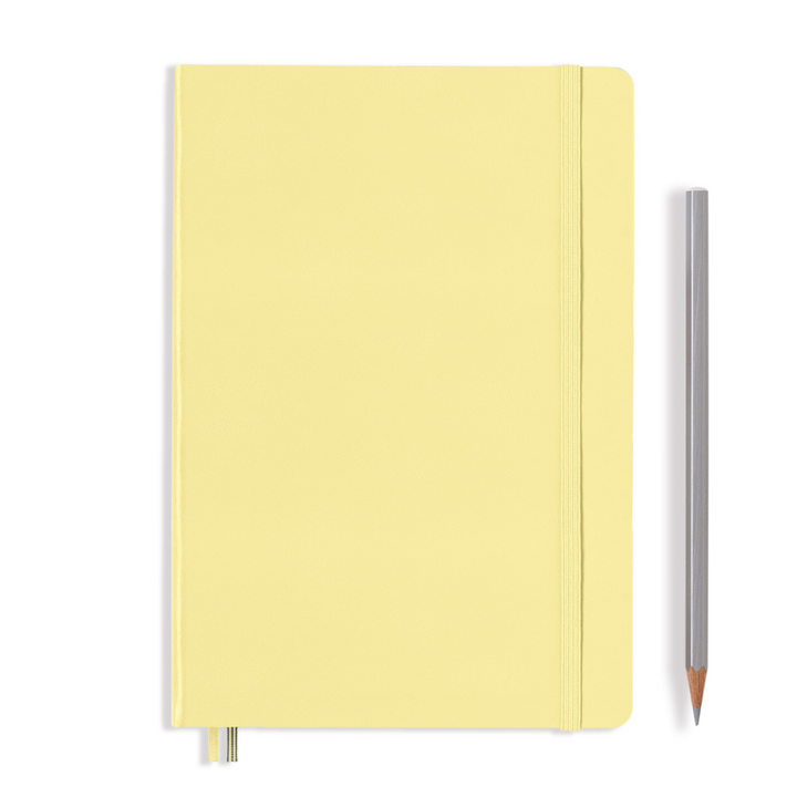 Leuchtturm1917 A5 Medium Softcover Notebook in Dotted / Vanilla — Leuchtturm1917 notebook — quality writing journal with premium paper, at Cityluxe Singapore stationery store