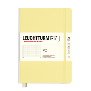 Leuchtturm1917 A5 Medium Softcover Notebook - Dotted / Vanilla