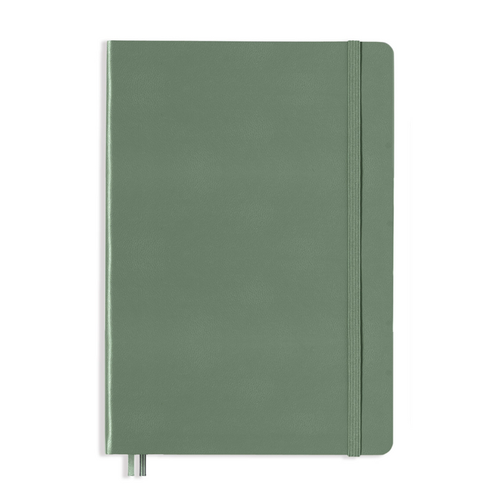 Leuchtturm1917 A5 Medium Softcover Notebook in Dotted / Olive — Leuchtturm1917 notebook — quality writing journal with premium paper, at Cityluxe Singapore stationery store
