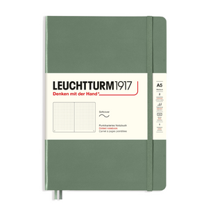 Leuchtturm1917 A5 Medium Softcover Notebook - Dotted / Olive