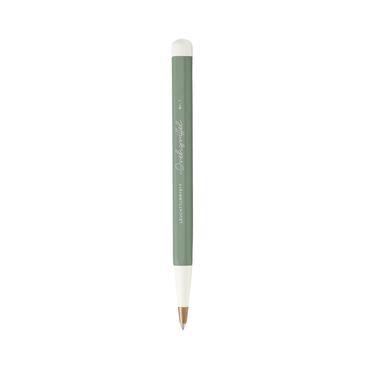 Leuchtturm1917 Drehgriffel Nr. 1 Gel Pen in Olive — Leuchtturm1917 gel pen — premium stationery and lifestyle, at Cityluxe Singapore