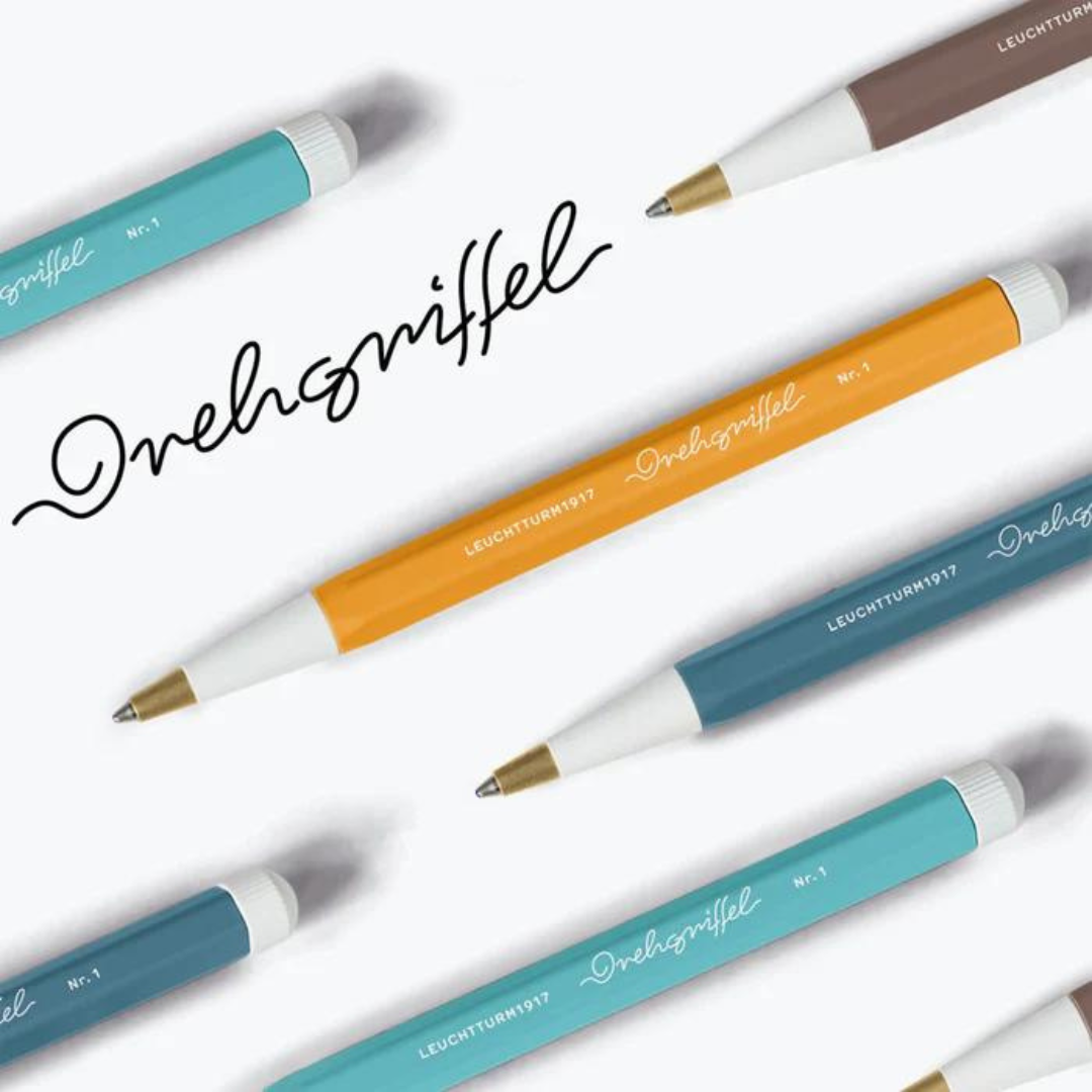 Leuchtturm1917 Drehgriffel Nr. 1 Ballpoint Pen in Port Red — Leuchtturm1917 ballpoint pen — reliable smooth-writing everyday pen, at Cityluxe Singapore