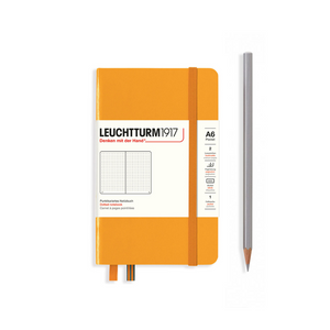 Leuchtturm1917 A6 Pocket Hardcover Notebook - Dotted / Rising Sun