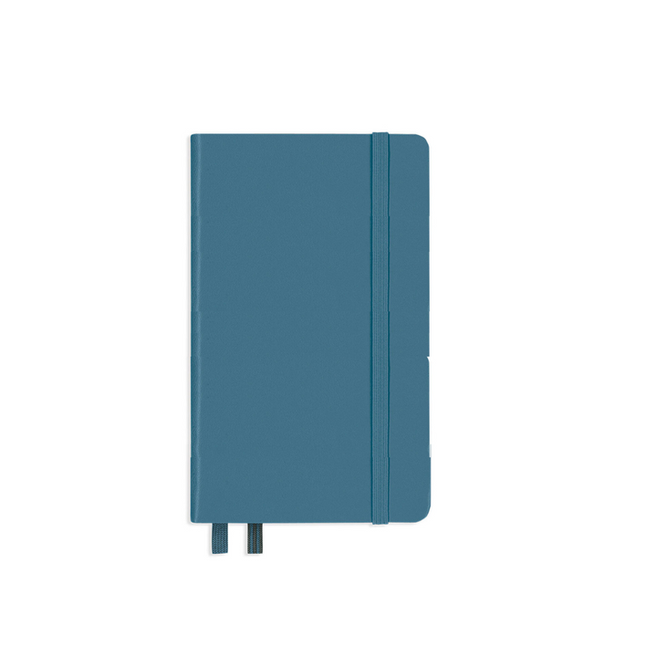 Leuchtturm1917 A6 Pocket Hardcover Notebook in Plain / Stone Blue — Leuchtturm1917 notebook — quality writing journal with premium paper, at Cityluxe Singapore stationery store