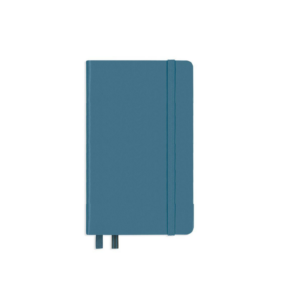 Leuchtturm1917 A6 Pocket Hardcover Notebook in Dotted / Stone Blue — Leuchtturm1917 notebook — quality writing journal with premium paper, at Cityluxe Singapore stationery store