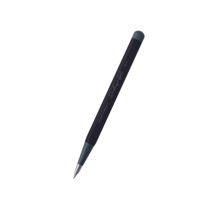 Leuchtturm1917 Drehgriffel NR. 2 Mechanical Pencil in Black — Leuchtturm1917 mechanical pencil — precision drafting and writing pencil, at Cityluxe Singapore