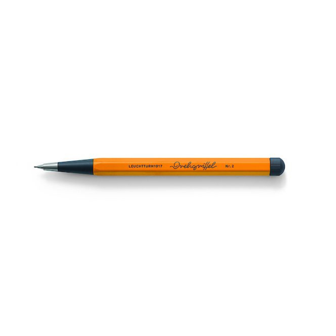 Leuchtturm1917 Drehgriffel NR. 2 Mechanical Pencil in Rising Sun — Leuchtturm1917 mechanical pencil — precision drafting and writing pencil, at Cityluxe Singapore